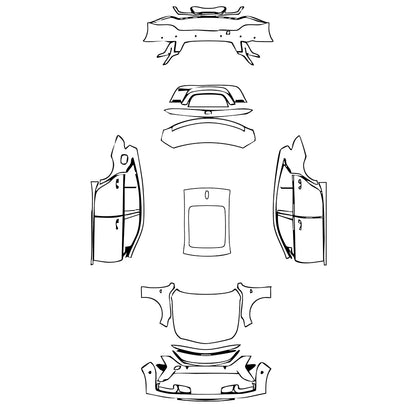 Voorgesneden PPF Cadillac CT5 (CN) Sport 2025