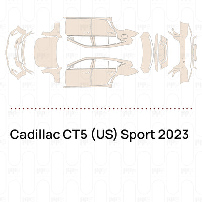 Voorgesneden PPF Cadillac CT5 (US) Sport 2023