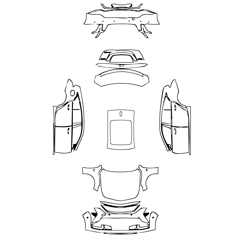 Voorgesneden PPF Cadillac CT5 (US) Sport 2025