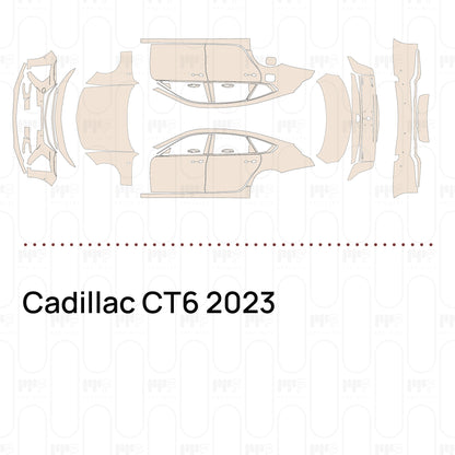 Voorgesneden PPF Cadillac CT6 2023