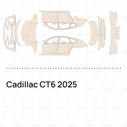 Voorgesneden PPF Cadillac CT6 2025