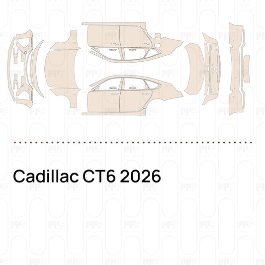 Voorgesneden PPF Cadillac CT6 2026