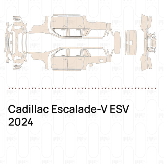 Voorgesneden PPF Cadillac Escalade-V ESV 2024