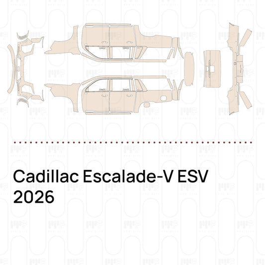 Voorgesneden PPF Cadillac Escalade-V ESV 2026