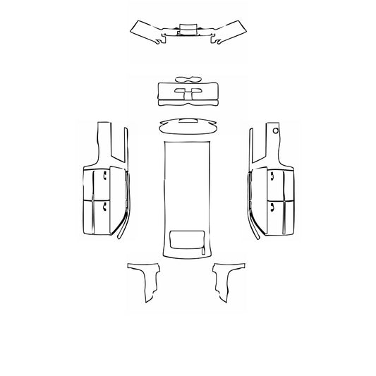 Pre-Cut PPF Cadillac Escalade ESV 2015 - PPF-Kits