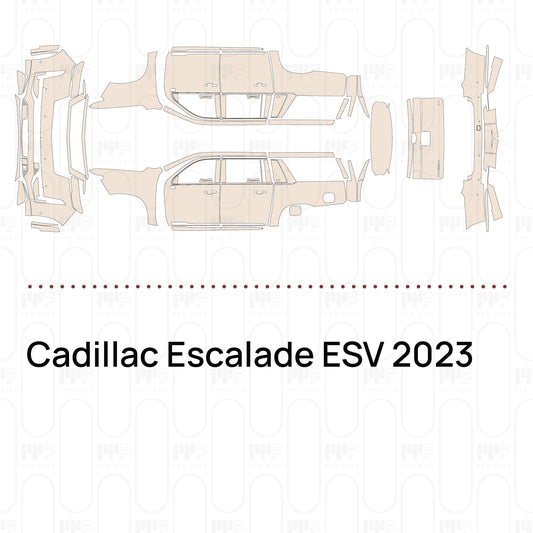 Voorgesneden PPF Cadillac Escalade ESV 2023