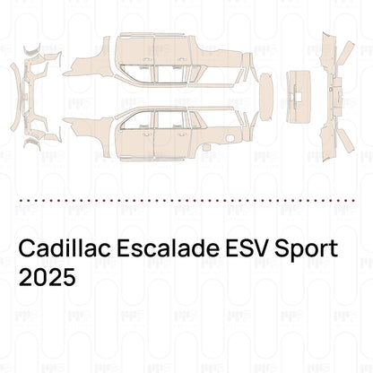 Voorgesneden PPF Cadillac Escalade ESV Sport 2025