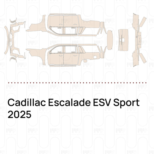 Voorgesneden PPF Cadillac Escalade ESV Sport 2025