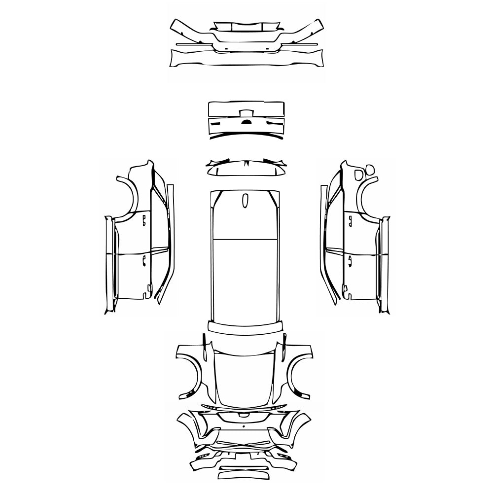 Pre-Cut PPF Cadillac Escalade IQ Luxury 2025 - PPF-Kits