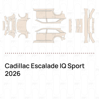 Voorgesneden PPF Cadillac Escalade IQ Sport 2026