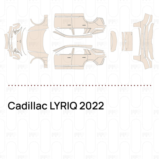 Voorgesneden PPF Cadillac LYRIQ 2022