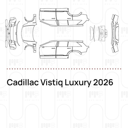 Voorgesneden PPF Cadillac Vistiq Luxury 2026