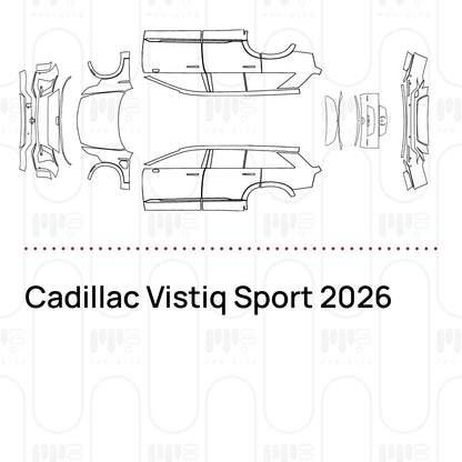 Voorgesneden PPF Cadillac Vistiq Sport 2026