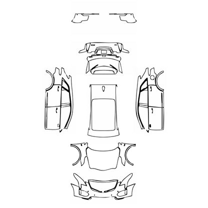 Pre-Cut PPF Cadillac XT5 2023 - PPF-Kits