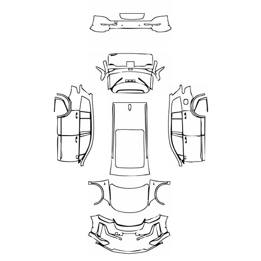 Pre-Cut PPF Cadillac XT6 Sport 2021 - PPF-Kits