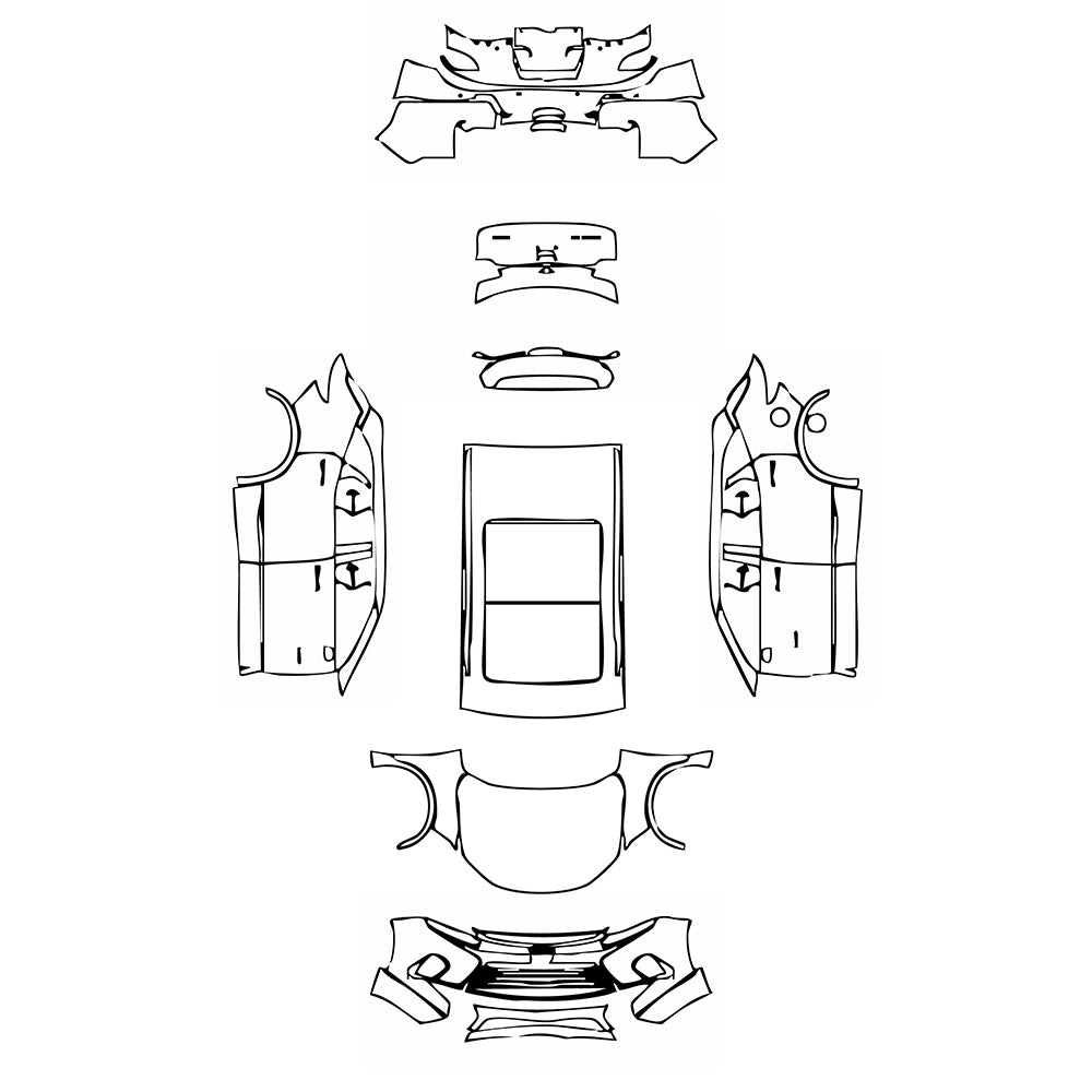 Pre-Cut PPF Chevrolet Blazer Premier 2023 - PPF-Kits