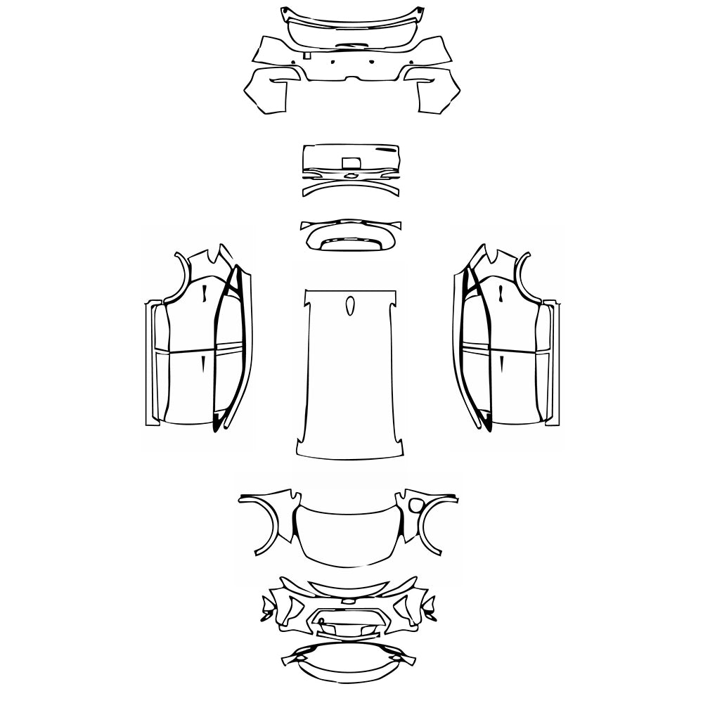 Pre-Cut PPF Chevrolet Bolt EUV LT 2022 - PPF-Kits