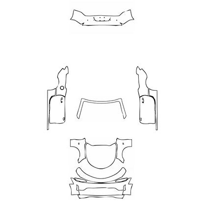 Pre-Cut PPF Chevrolet Camaro LS Convertible 2019 - PPF-Kits