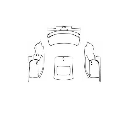 Pre-Cut PPF Chevrolet Camaro LT Coupe 2018 - PPF-Kits