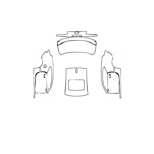 Pre-Cut PPF Chevrolet Camaro LT Coupe 2018 - PPF-Kits