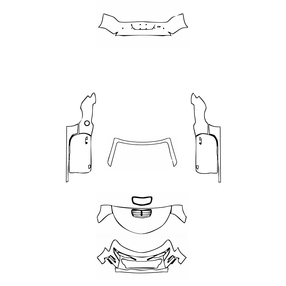 Pre-Cut PPF Chevrolet Camaro SS Convertible 2021 - PPF-Kits