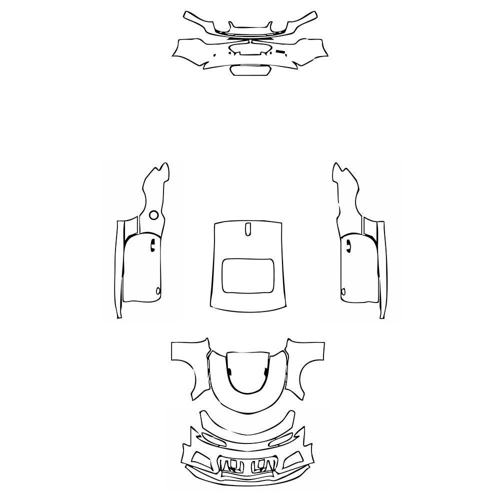 Pre-Cut PPF Chevrolet Camaro ZL1 Convertible 2023 - PPF-Kits