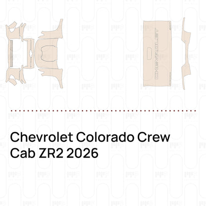 Voorgesneden PPF Chevrolet Colorado Crew Cab ZR2 2026