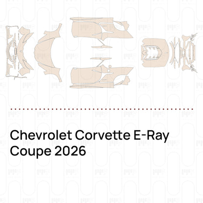 Voorgesneden PPF Chevrolet Corvette E-Ray Coupe 2026