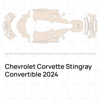 Voorgesneden PPF Chevrolet Corvette Stingray Convertible 2024