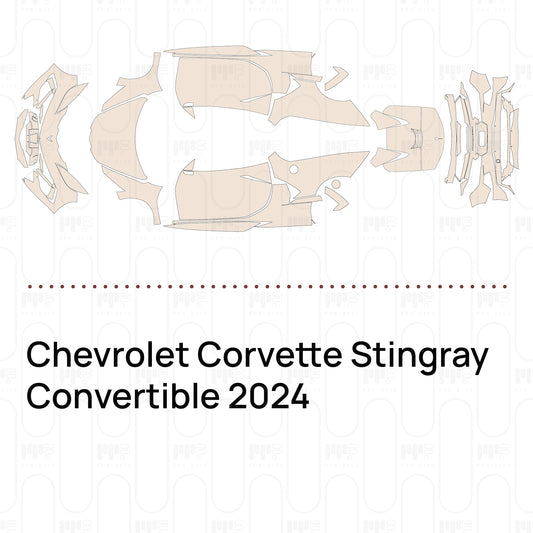 Voorgesneden PPF Chevrolet Corvette Stingray Convertible 2024