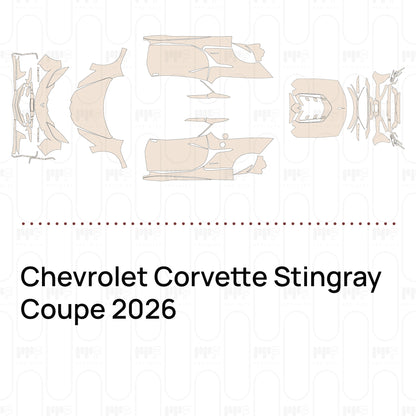 Voorgesneden PPF Chevrolet Corvette Stingray Coupe 2026