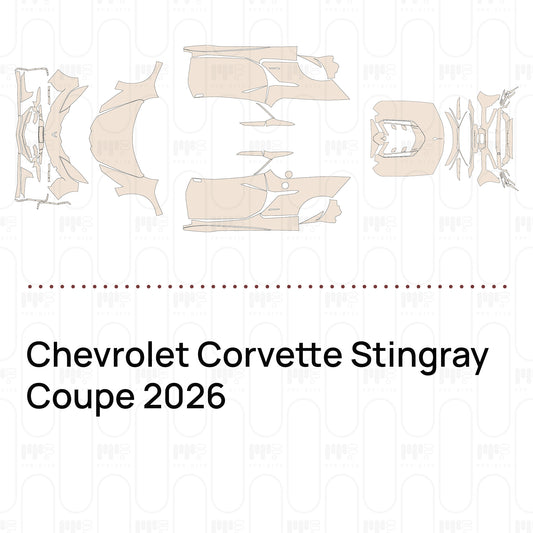 Voorgesneden PPF Chevrolet Corvette Stingray Coupe 2026