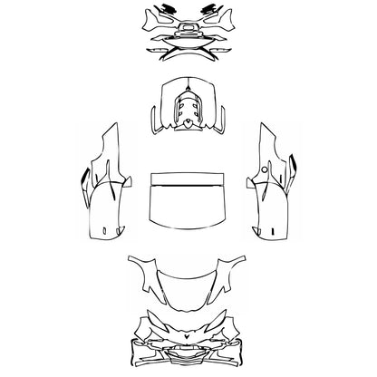 Pre-Cut PPF Chevrolet Corvette Z06 Coupe 2024 - PPF-Kits