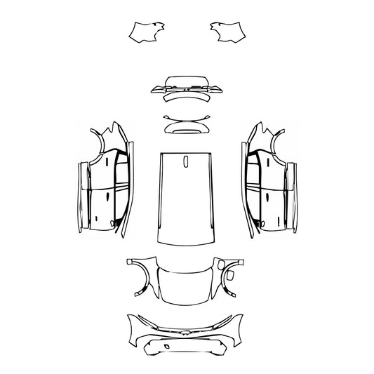 Pre-Cut PPF Chevrolet Equinox EV LT 2024 - PPF-Kits