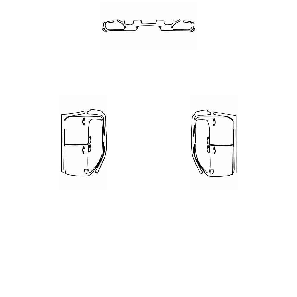 Pre-Cut PPF Chevrolet Silverado 1500 Custom 2021 - PPF-Kits