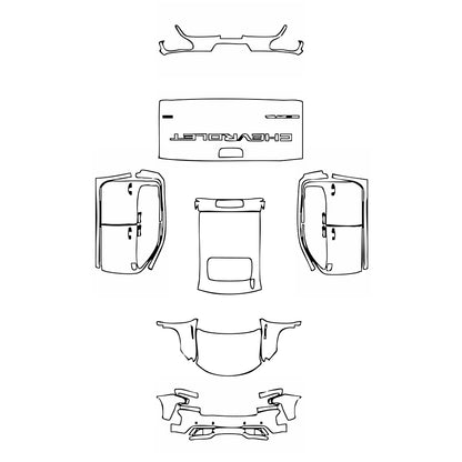 Pre-Cut PPF Chevrolet Silverado 1500 LTZ 2019 - PPF-Kits