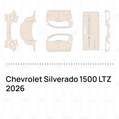 Voorgesneden PPF Chevrolet Silverado 1500 LTZ 2026