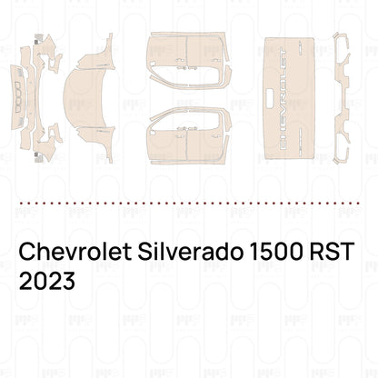 Voorgesneden PPF Chevrolet Silverado 1500 RST 2023