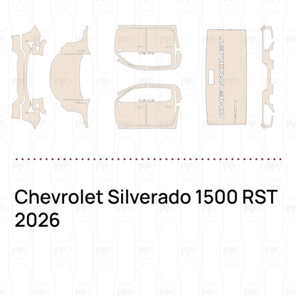 Voorgesneden PPF Chevrolet Silverado 1500 RST 2026