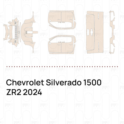Voorgesneden PPF Chevrolet Silverado 1500 ZR2 2024