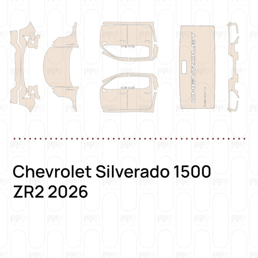 Voorgesneden PPF Chevrolet Silverado 1500 ZR2 2026