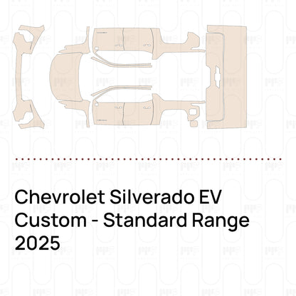 Voorgesneden PPF Chevrolet Silverado EV Custom - Standard Range 2025