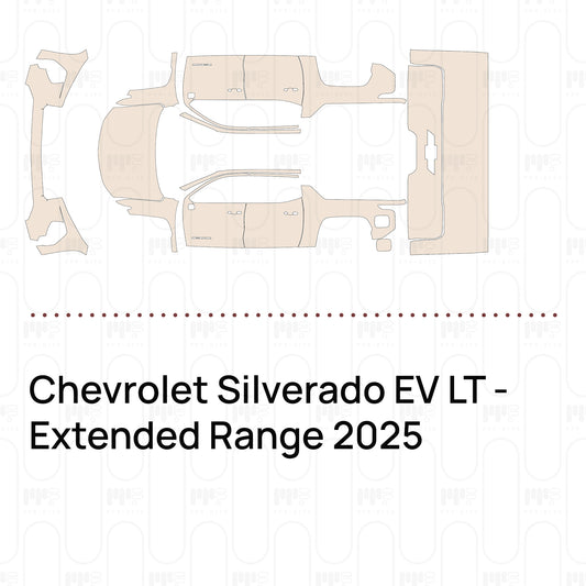 Voorgesneden PPF Chevrolet Silverado EV LT - Extended Range 2025