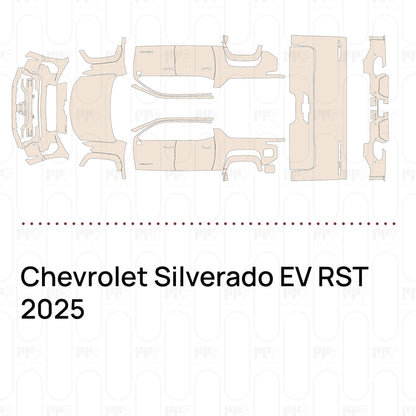 Voorgesneden PPF Chevrolet Silverado EV RST 2025