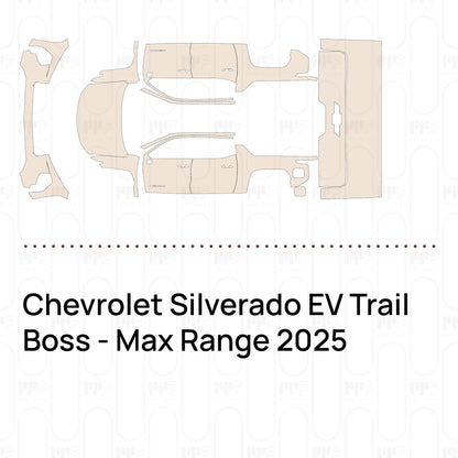 Voorgesneden PPF Chevrolet Silverado EV Trail Boss - Max Range 2025