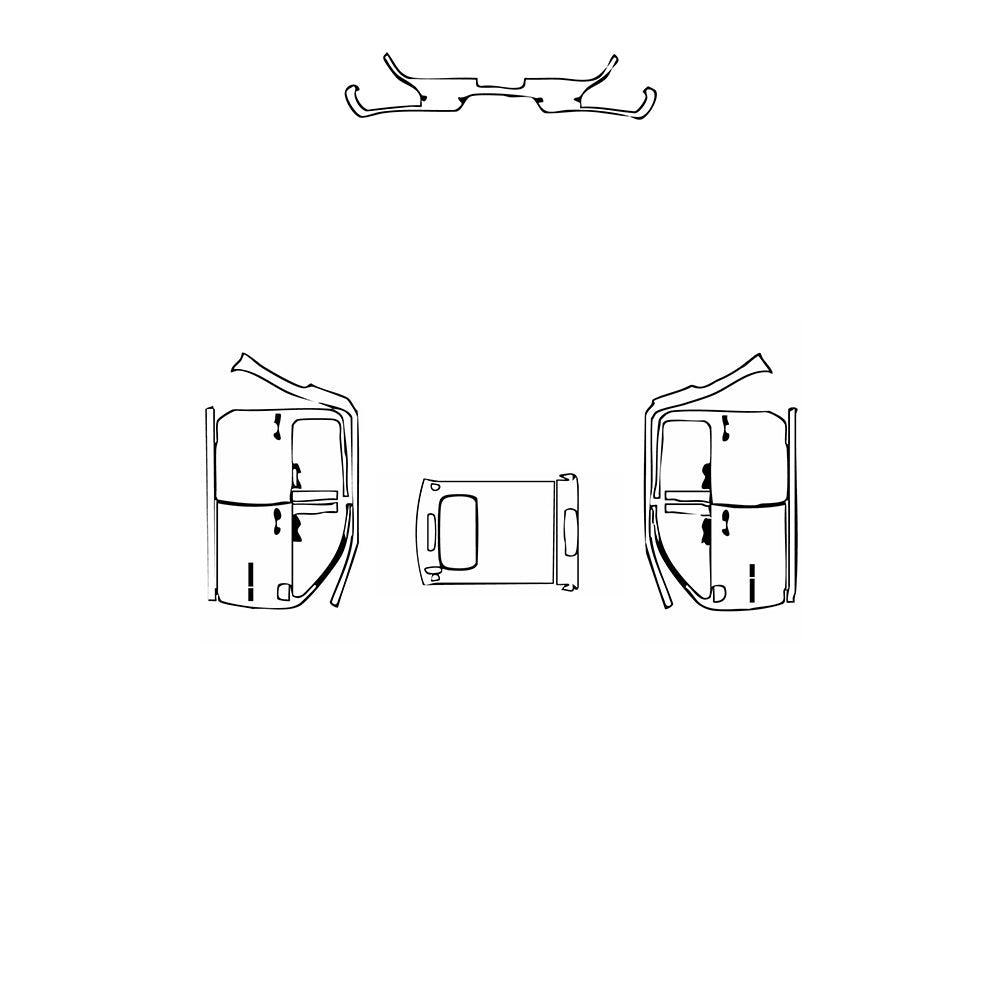 Pre-Cut PPF Chevrolet Silverado HD 2500 HD HIGH COUNTRY 2022 - PPF-Kits