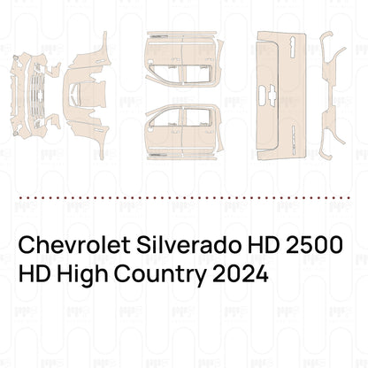 Voorgesneden PPF Chevrolet Silverado HD 2500 HD High Country 2024