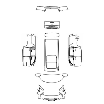 Pre-Cut PPF Chevrolet Suburban High Country 2022 - PPF-Kits