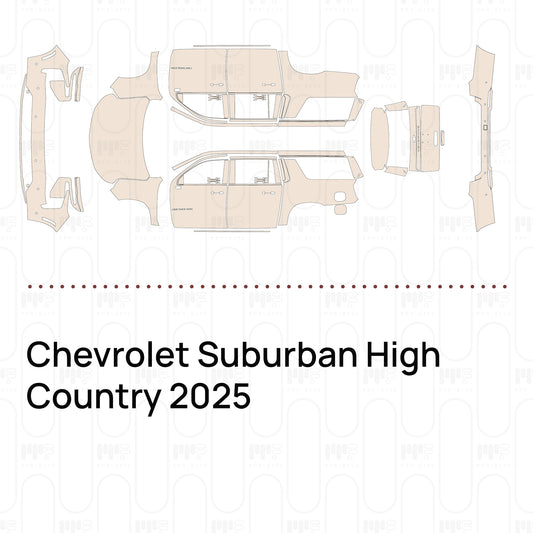 Voorgesneden PPF Chevrolet Suburban High Country 2025