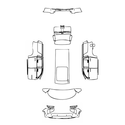 Pre-Cut PPF Chevrolet Suburban High Country 2025 - PPF-Kits